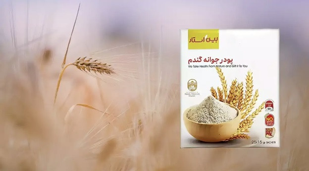 پودر جوانه گندم بین استار 25 عددی بین استار