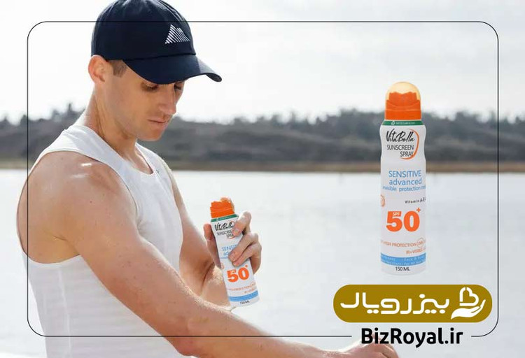 اسپری 150 میل ضد آفتاب SPF ۵۰ ویتابلا ایتالیا