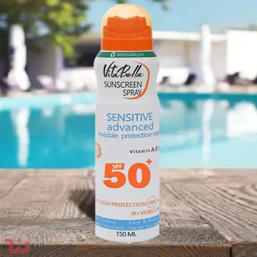 اسپری 150 میل ضد آفتاب SPF ۵۰ ویتابلا ایتالیا