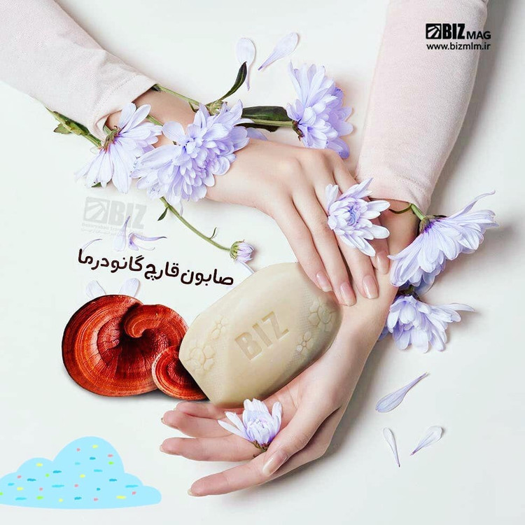 صابون قارچ گانودرما