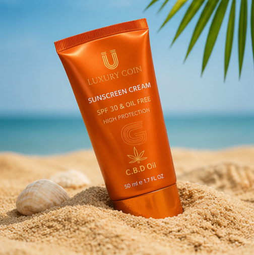 کرم ضد آفتاب spf30 برند لاکچری کوین ساخت فرانسه